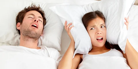 Sleep apnea is an abnormal breathing that causes abnormally long pauses in breathing during sleep.