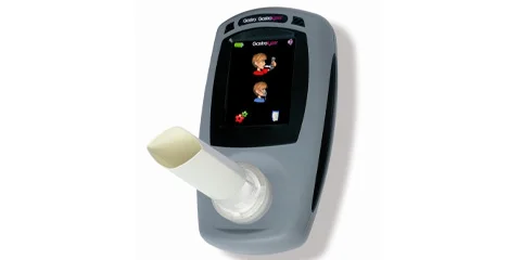 A device for testing the duration of H2 of exhaled air.