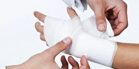 Hand surgery is available at the Buda Health Center.