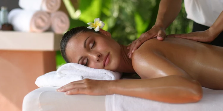 Therapeutic massage therapies at the Buda Health Center.