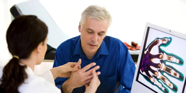 Rheumatology examinations provide a wide range of diagnostic background to provide professional care for peripheral joints and the spine.