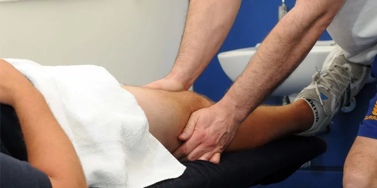 Sports massage is available at the Buda Health Center.