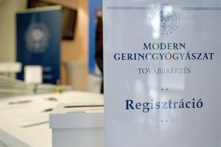Modern gerincgyógyászat továbbképzés