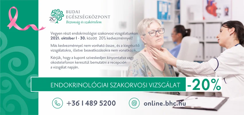 Női hónap - endokrinológia kupon
