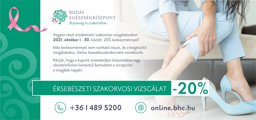 Női hónap - érsebészet kupon