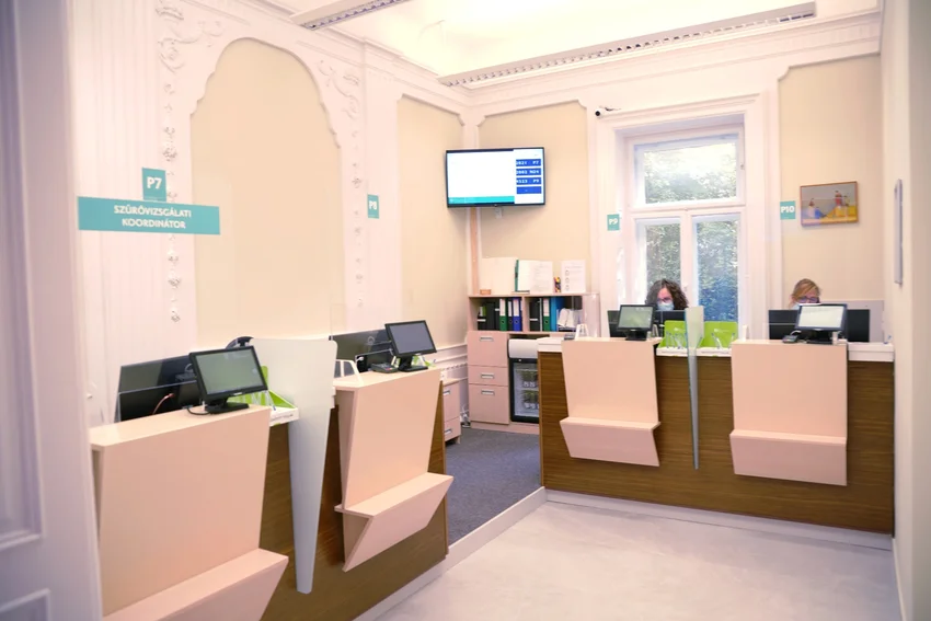 Nagy Jenő rendelő recepció