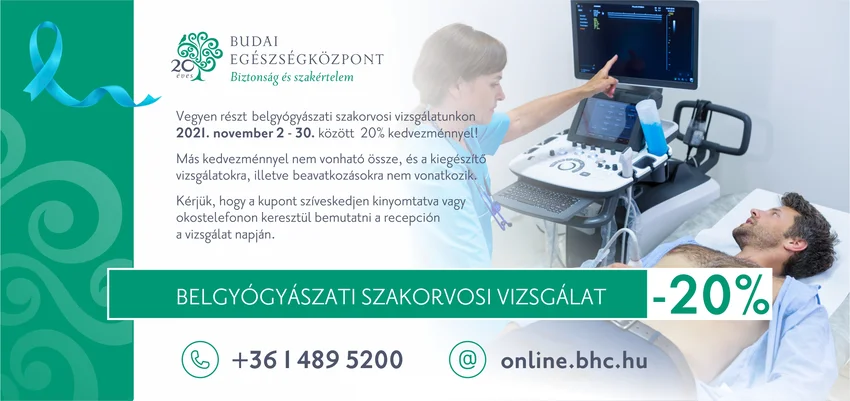 belgyógyászat kupon