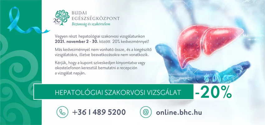hepatológia kupon
