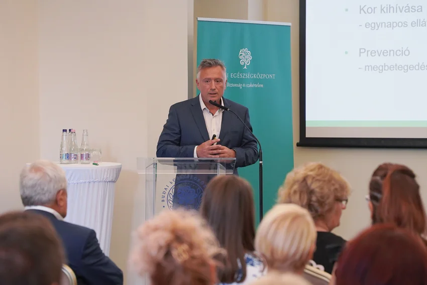 Dr. Csernavölgyi István a Budai Egészségközpontban