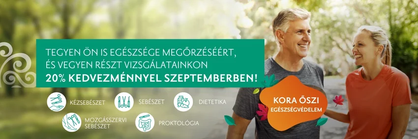 Kora őszi kedvezmények a Budai Egészségközpontban