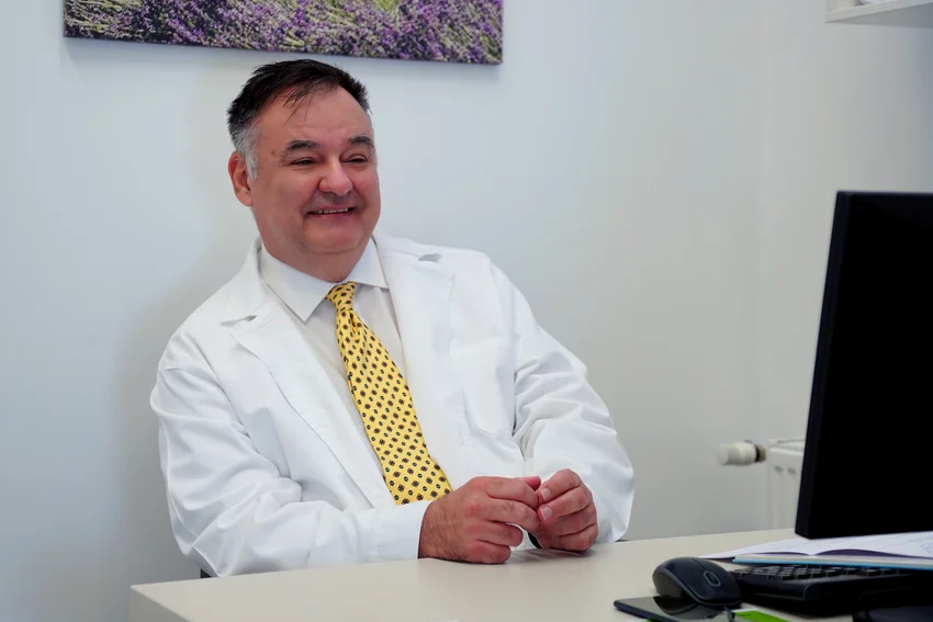 Dr Regáli László a Budai Egészségközpontban