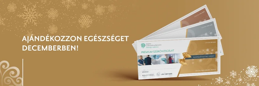 Decemberi ajándékutalvány - Budai Egészségközpont