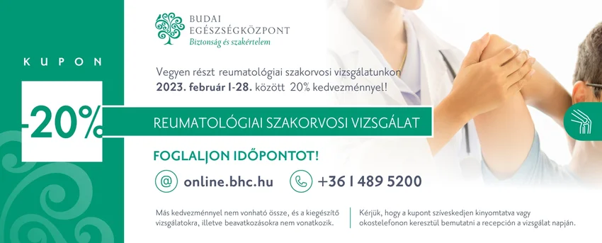 Búcsúzzon a téltől egészségesen kedvezményes vizsgálatainkkal!