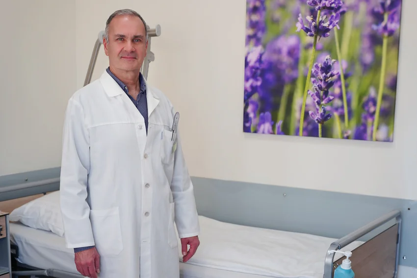 Dr. Hidas Péter PhD, a Budai Egészségközpont osztályvezető főorvosa