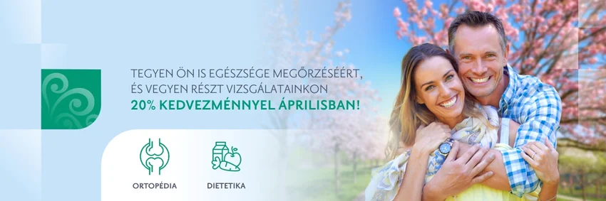Áprilisi kedvezmények a Budai Egészségközpontban
