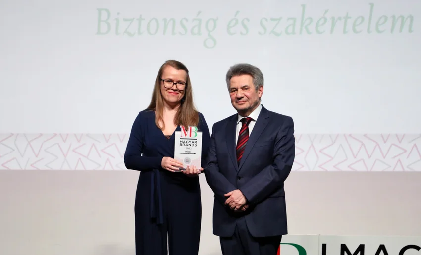 Nyolcadik alkalommal MagyarBrands-díjas a Budai Egészségközpont