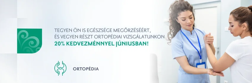 Ortopédiai szakorvosi vizsgálat 20% kedvezménnyel - Budai Egészségközpont