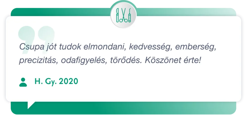 Páciens visszajelzés proktológiai szakrendelésünkről