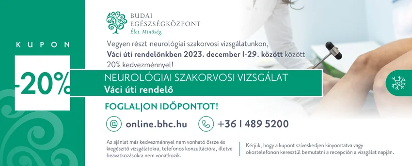 Télköszöntő kedvezmények - Budai Egészségközpont