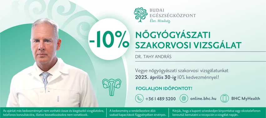 Védje egészségét áprilisi kedvezményeink segítségével!