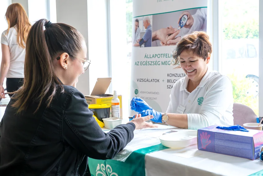 A kerületi lakosok egészségének szolgálatában