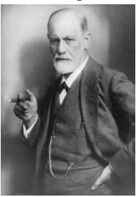 Sigmund Freud (1856- 1939) betegsége előtt készült fotója