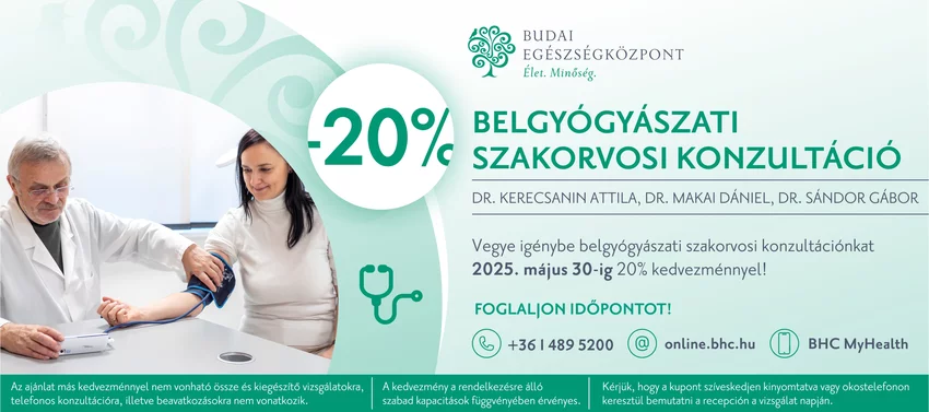 Belgyógyászati kedvezmények