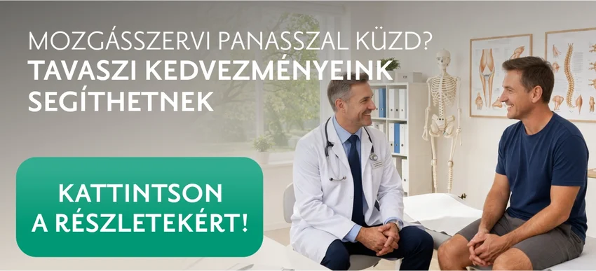 Mozgásszervi panasszal küzd? Tavaszi kedvezményeink segíthetnek