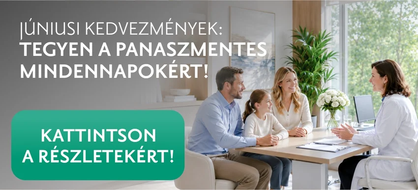Júniusi kedvezmények: tegyen a panaszmentes mindennapokért!