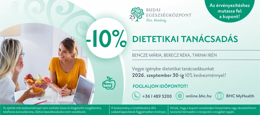 Szeptemberi kedvezmények egy egészségesebb életért