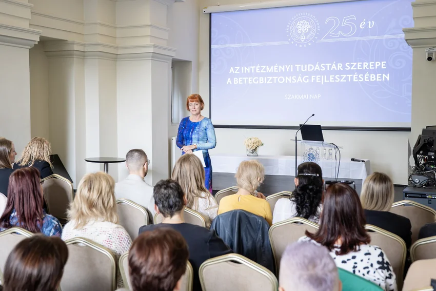 A betegbiztonság közös ügyünk – jubileumi szakmai napot tartottunk
